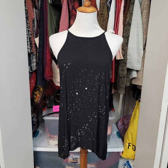 Love Riche ♥︎ chic boutique flowy black tank top - Picture 7 of 8